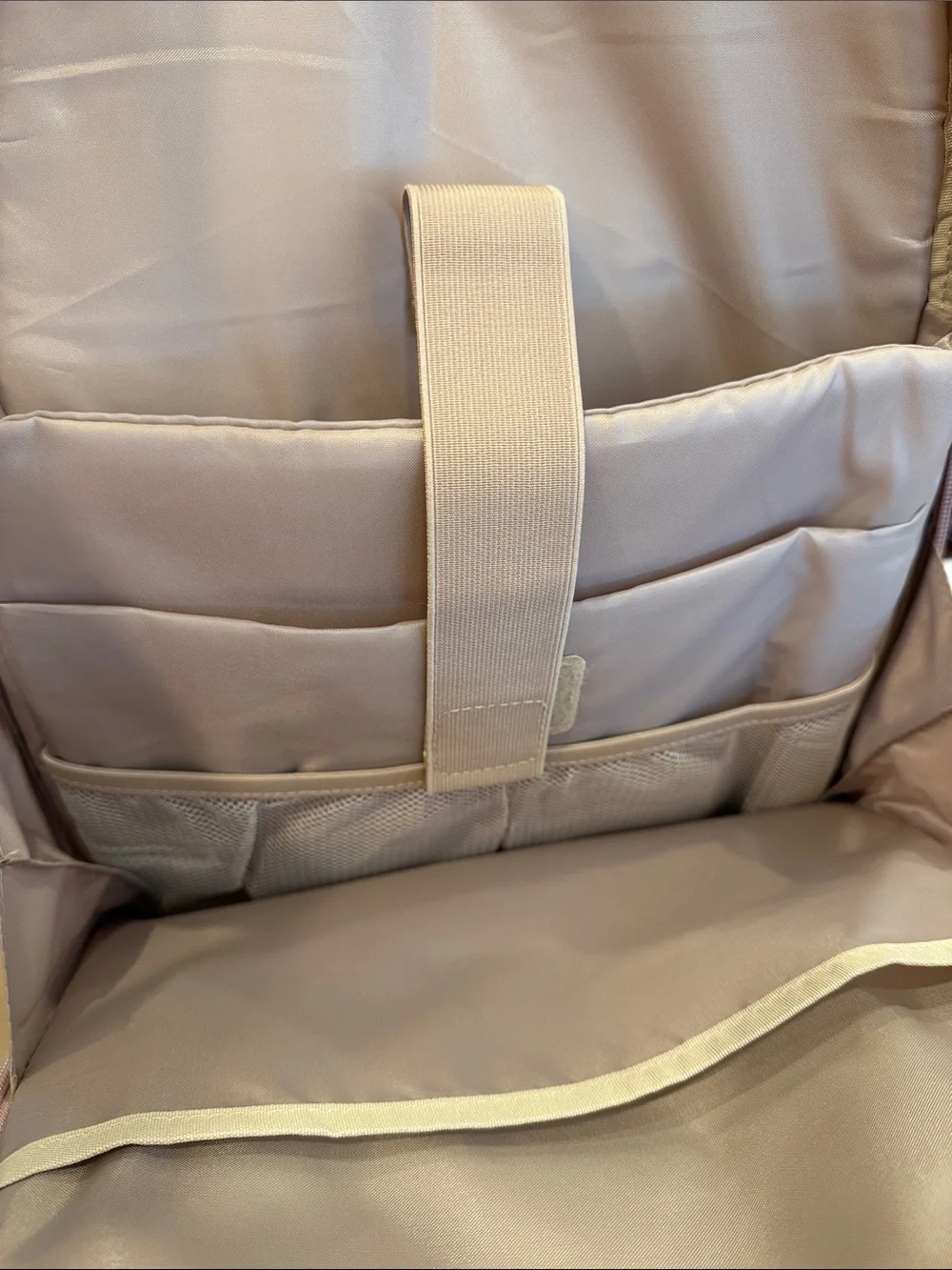 Everyday Blush Pink Backpack with Gold Hardware